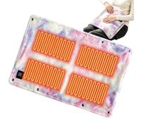 Coussin Chauffant USB pour le Chauffe-Mains Portable avec 3 Niveaux de | Petit Coussin Chauffant pour Lieu de Travail Camping Lit Maison Chambre Canapé Bureau Dortoir Appartement Coloré