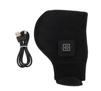 Coussin chauffant USB pour le cou, minerve chauffante sans fil avec 3 niveaux de température, doublure en velours réglable, chauffe-collier cervical pour la maison, le bureau, les