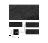 Coussin chauffant USB pour manteau - Coussins chauffants électriques en tissu,Coussinets chauffants à Film d'élément chauffant électrique USB pour la nuit de Camping d'hiver en plein air