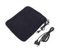 Coussin chauffant USB, tapis de soulagement chaud Tapis de chaleur confortable Pad thermique doux avec arrêt automatique multi-niveau Temp Microplush pour épaule cou taille arrière (Bleu marine)