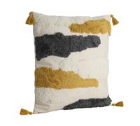 Coussin CHEVERY en coton et polyester colorée 450x450mm