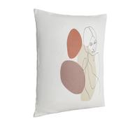 Coussin CHEVERY en coton et polyester colorée 450x450mm