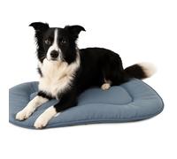 Coussin Chien - Coussin Chat - 71x51x3cm - Idéal pour Cocker Spaniel, Beagle, Shetland Sheepdog, Shiba Inu & Whippet - Flamingo Coussin Firenze Ovale Bleu
