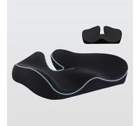 Coussin Coccyx Coussin,Coussin de Chaise en Mousse à mémoire de Forme | Coussin Ergonomique Assise,Chaise Bureau,Soulager La Douleur Sciatique, pour Bureau et Voiture