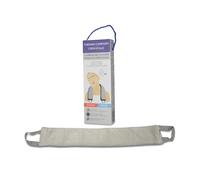 Coussin Compresse Chaud et Froid - Soulage les torticolis et les Douleurs aux Épaules et aux Cervicales - Effet Relaxant - Réutilisable et Naturel en Perles d'Argiles et Charbon Végétal - Sun & Sia