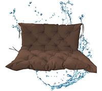 Coussin confortable pour balancelle d'extérieur 150 x 100 x 10 cm - Respirant et doux pour la peau - Pour chaise suspendue et banc - Accessoires de mobilier de jardin - Soutien de terrasse