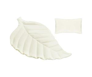 Coussin confortable pour nouveau-né - Accessoire photo en forme de feuille - Pour un beau début - Design sûr et réaliste - Accessoires photo en forme de feuille