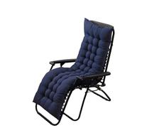 Coussin Confortable pour transat, Fauteuil inclinable et Chaise berçante, Coussin Long et Moelleux pour mobilier de Jardin, Plusieurs Tailles Disponibles (Bleu04 53x180cm 1 pièce)