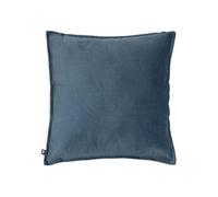 Coussin Créateur d'intérieur Lilou déhoussable 45x45cm Polyester Bleu Egéen