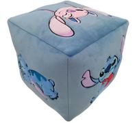 Coussin Cube LILO & STITCH, Microfibre, Dimension 25 x 25 x 25 cm, Disney