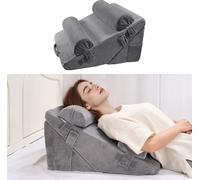 Coussin cunéiforme VEVOR, set de 4 cales de lit orthopédiques, soutien pour bras, jambes, nuque & épaules, coussin post-opératoire contre le mal de dos, les brûlures d'estomac, soulagement des ronflem
