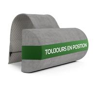 Coussin cylindrique lit fauteuil, oreiller ergonomique memoire de forme, cale nuque repose tete chaise gamer, rouleau pour les cervicales, support orthopedique adulte, coussin boudin pas cher relaxant