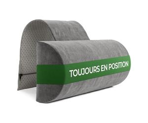 Coussin cylindrique lit fauteuil, oreiller ergonomique memoire de forme, cale nuque repose tete chaise gamer, rouleau pour les cervicales, support orthopedique adulte, coussin boudin pas cher relaxant
