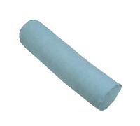 Coussin cylindrique pour accoudoir de canapé, tête de lit, coussin de support de lit, extension de lit, protection amovible pour table de nuit, 120 x 20 cm, bleu