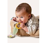 Coussin Tummy Time Bébé Ours - Coussin Ventral d’Éveil avec 2 Jouets Amovibles - Développement Motricité et Muscles du Cou - Dès la Naissance - 40x27x11 cm - 13715