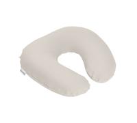 Doomoo – Coussin d'allaitement Softy Tetra Jersey – microbilles 150 cm, ergonomique – Beige
