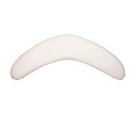 Coussin d’allaitement ULLENBOOM ® sans housse (190 x 38 cm, rembourrage en microbilles EPS, particulièrement légères et silencieuses, TOXPROOF) blanc
