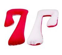 Coussin D'accouchement D'allaitement Usages Multiples Rose Carreaux - Rouge