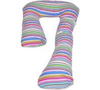 Coussin d'accouchement pre/post natal bandes du couleur 1 Multicolore G