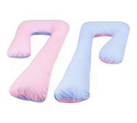 Coussin d'accouchement pre/post natal bleu à carreaux rose à carreaux Multicolore