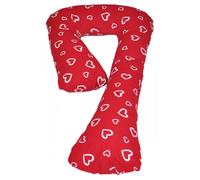 Coussin D'accouchement Pre/Post Natal Coeurs Blancs