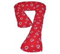 Coussin D'accouchement Pre/Post Natal Coeurs Blancs