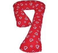 Coussin D'accouchement Pre/Post Natal Coeurs Blancs