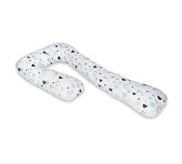 Coussin D'accouchement Pre/Post Natal Coeurs Bleus