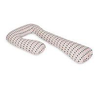 Coussin d'accouchement pre/post natal coeurs roses-noirs-gris Multicolore G