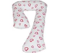 Coussin d'accouchement pre/post natal coeurs rouges Multicolore G