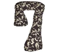 Coussin D'accouchement Pre/Post Natal Dessin Floral Sombre