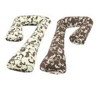 Coussin D'accouchement Pre/Post Natal Dessin Floral Sombre - Dessin Floral Clair