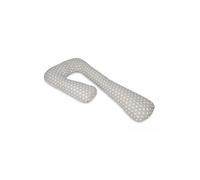 Coussin D'accouchement Pre/Post Natal Toiles Blanches Sur Fond Gris