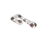 Coussin velinda marron