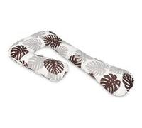 Coussin D'accouchement Pre/Post Natal Feuilles Grises Et Marrons