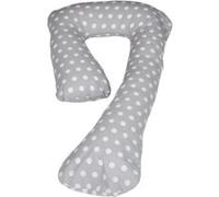 Coussin D'accouchement Pre/Post Natal Pois De Gris