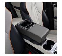 Coussin D'accoudoir Central En Cuir PU Épais Et Imperméable Coussin Hauteur Accoudoir Emplacement Téléphone Coussin Souple Accoudoirs Central Console(Grey)