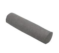Coussin d'accoudoir cylindrique rond pour tête de lit, extension de lit, protection amovible pour table de nuit (120 x 20 cm, gris) confort et style pour votre canapé