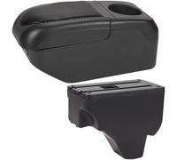 coussin d'accoudoir de voiture Accoudoir de voiture pour Peugeot 208 2008 2019-2024, boîte rangement intérieure pour gobelet d'eau caché