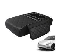 Coussin d'accoudoir de voiture Console centrale Coussin en mousse haute performance avec compartiment, pour, intérieur de voiture dans le véhicule, siège de camion bureau dames hommes | Utilitaire