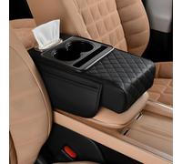 Coussin D'accoudoir de Voiture Multifonction，Repose-Bras de Console Centrale avec 2 Porte-gobelets et Poches Latérales， pour Suzuki SX4 S-Cross 2014-2026