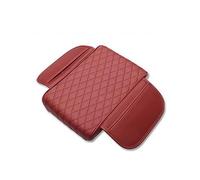Coussin D'accoudoir De Voiture pour Cupra Born (K11 2021-2025 2026),Housse D'accoudoir Central en Mousse À Mémoire avec Poches De Rangement,Protection en Cuir Nappa Imperméable,Red