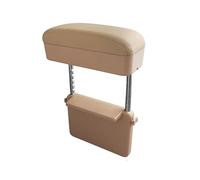 Coussin d'accoudoir de voiture Support D'accoudoir De Voiture, Repose-coude, Extension Console, Organisateur Rangement, Hauteur Réglable(Beige)