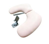 Coussin d'accoudoir d'oreiller de main papillon en forme U Nail Art avec support téléphone portable, détachable, une bonne aide for les salons, recommandé par techniciens pour Soutien(Pink)