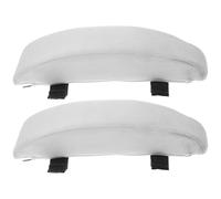 Coussin D'accoudoir pour Chaise de Bureau, Mousse Dense, Ergonomique | Housse en Lint, Bandes Élastiques Antidérapantes, Usage Maison ou Avion, Confort pour Avant-bras