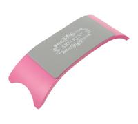 Coussin D'accoudoir pour Manucure, Repose-bras Abs Rose pour Mains | Nail Art à Domicile, Protège le Plan de Travail des Poussières, Aide à Garder une Main Stable et Propre