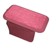 Coussin d'Accoudoir pour voiture Anti-Dérapant avec Poche de Rangement | Suède pour facile à nettoyer S'adapte à la plupart des véhicules Design minimaliste élégant et pratique