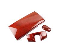 Coussin d'accoudoir voiture Accessoires Voiture Console Accoudoir Boîte Téléphone Toucher Boîtier Finition Pour Mercedes Pour Benz Classe S W221 2008 2009 2010 2011 2012(ROUGE 3PCS)