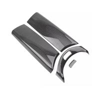 Coussin d'accoudoir voiture Panneau Central L’accoudoir Couvercle Bouton L’interrupteur Pièces Intérieures Pour Mercedes Pour Benz E GLC C-Class W205(Fibre de carbone 4 pièces)
