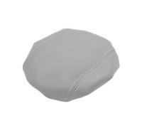 Coussin d'Accoudoir Voiture pour Audi A4 B9 2017 2018 2019, Housse Accoudoir Console Centrale en Cuir Microfibre Antidérapant Accessoires,Gray